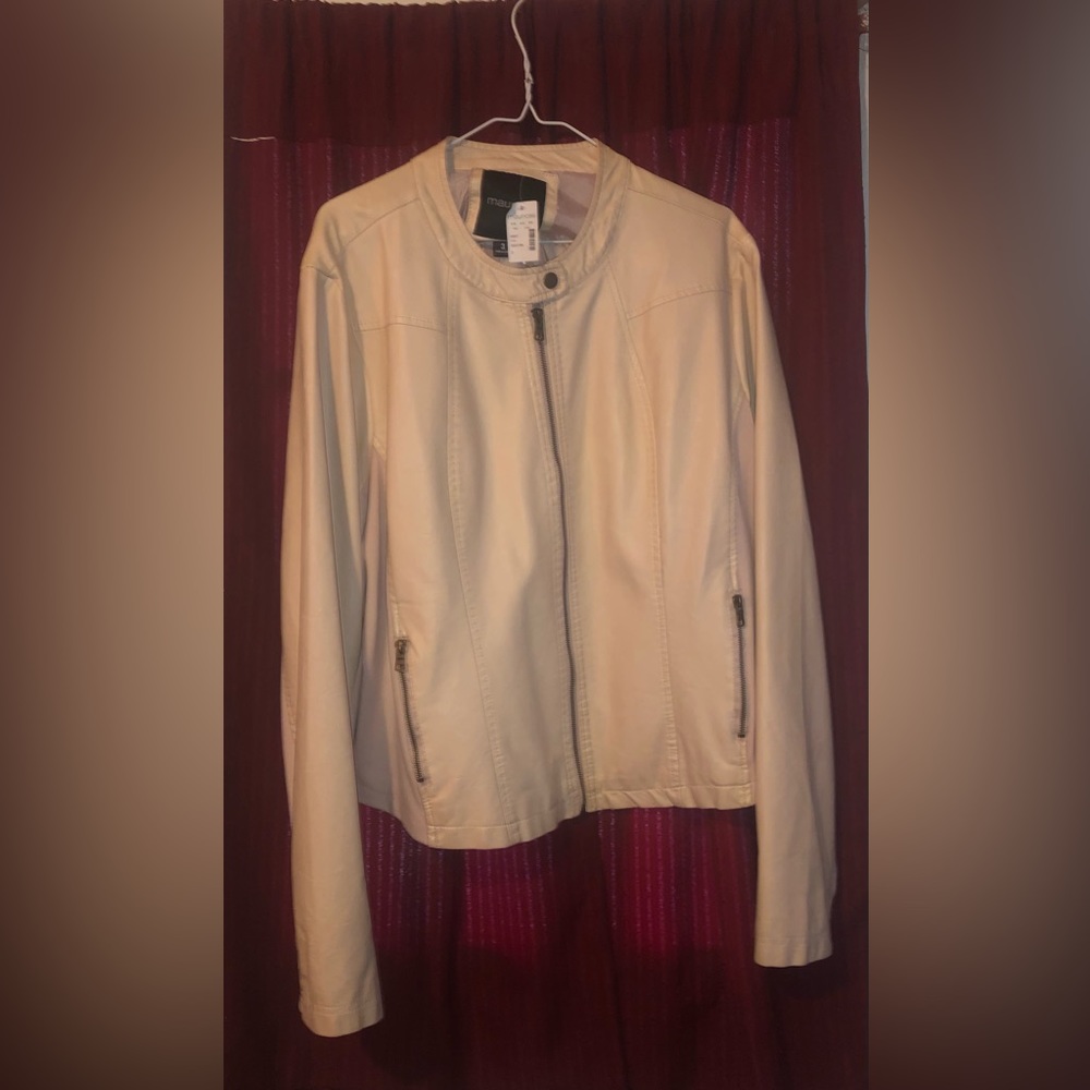 NWT Maurices faux leather jacket size 3x
